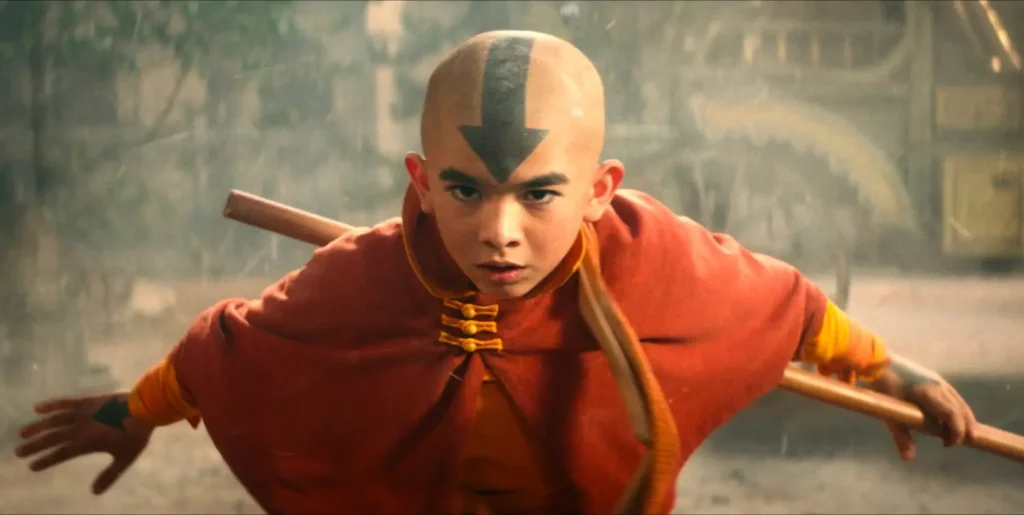 Avatar: La leyenda de Aang.