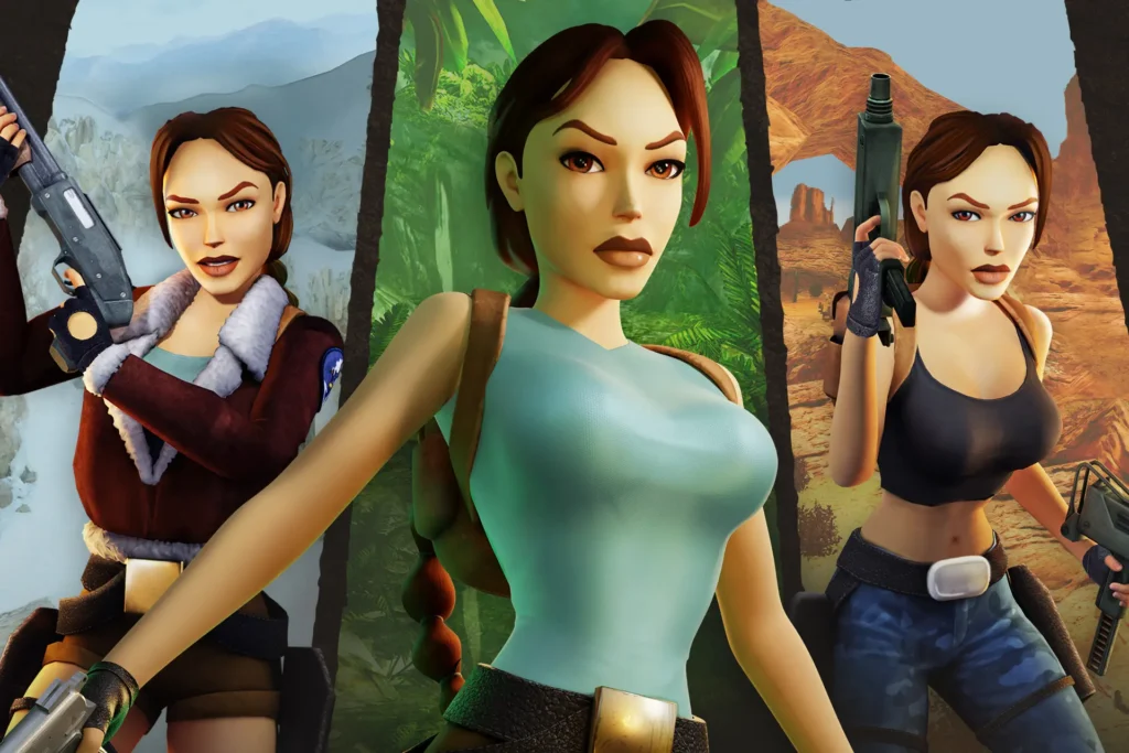 Lara Croft en Tomb Raider I-III Remastered