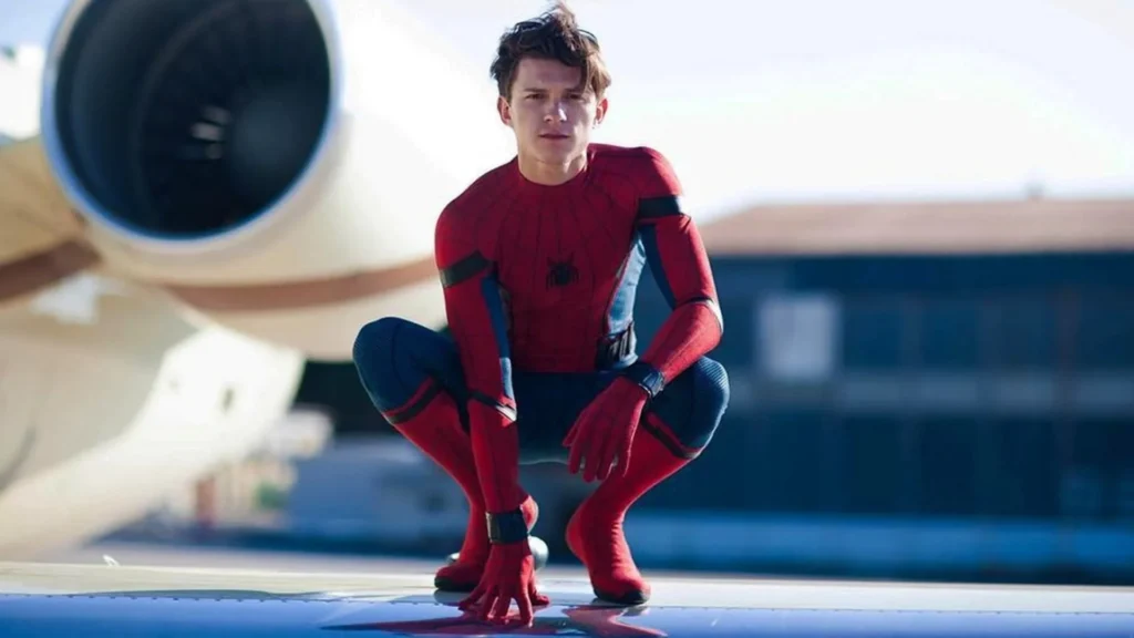 Tom Holland como Spider-Man