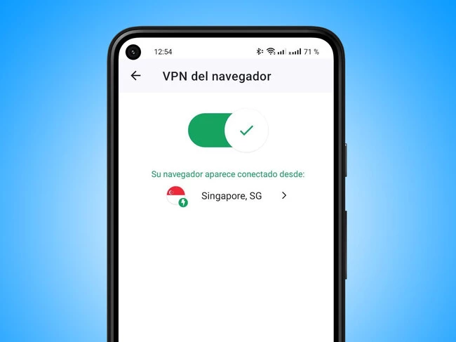 Navegador con VPN