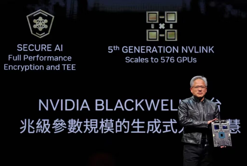 El fundador y consejero delegado de Nvidia, Jensen Huang. Foto: Reuters.