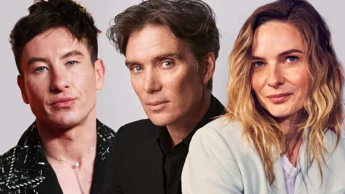 Barry Keoghan, Cillian Murphy y Rebecca Ferguson. Foto: Deadline