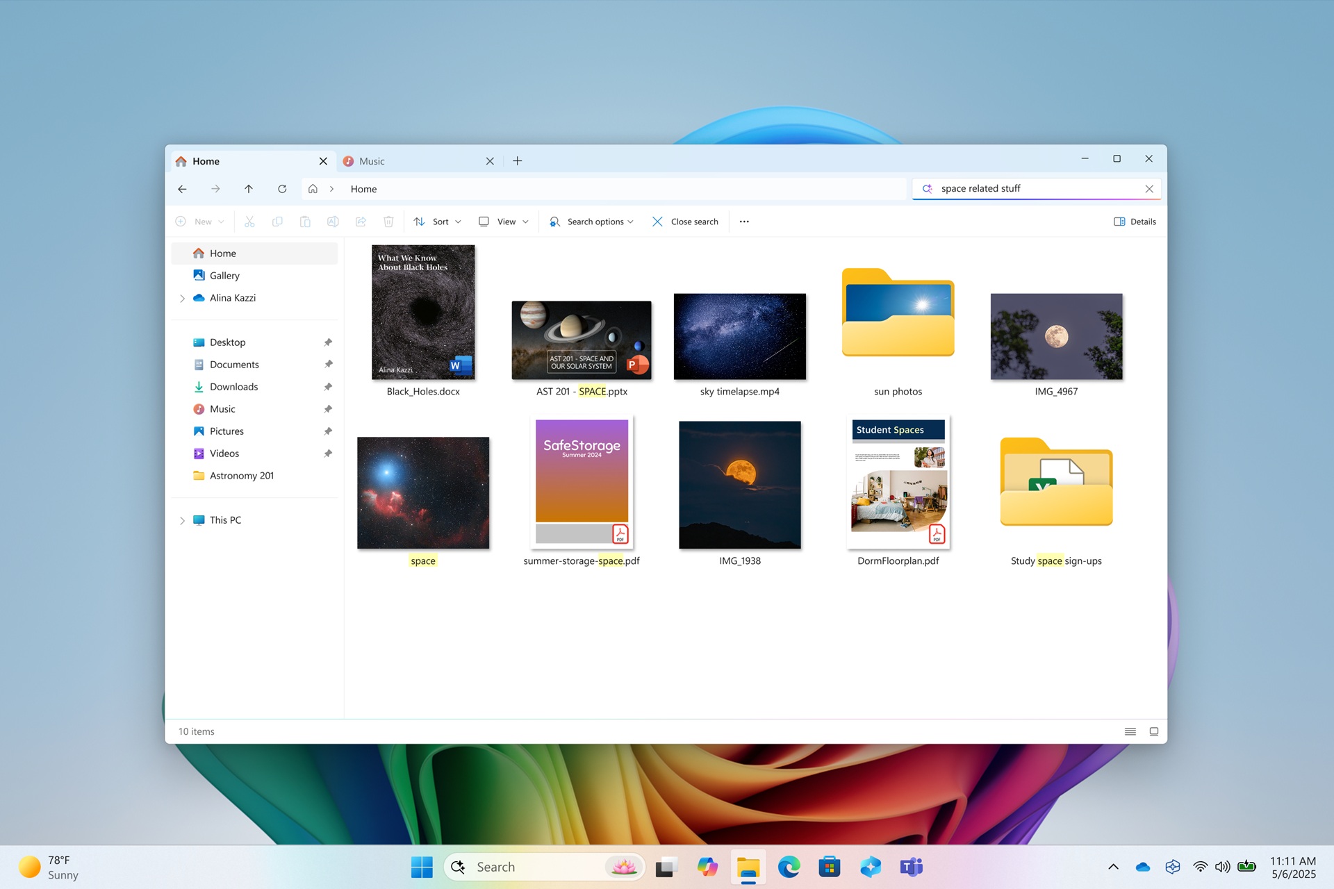 Windows 11 búsqueda mejorada