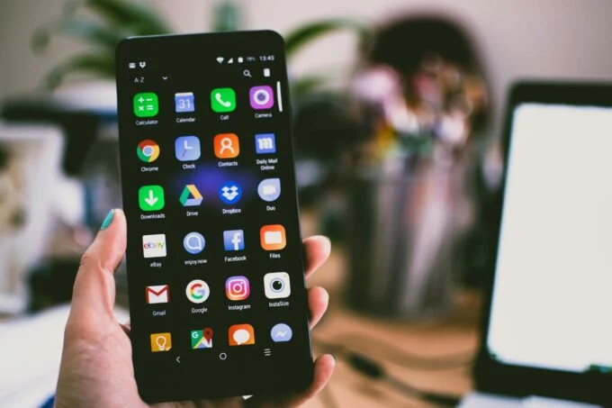 Android celular batería