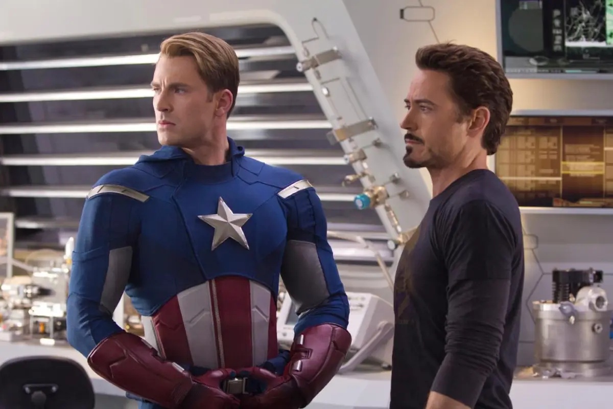 Iron Man y Capitán América Marvel