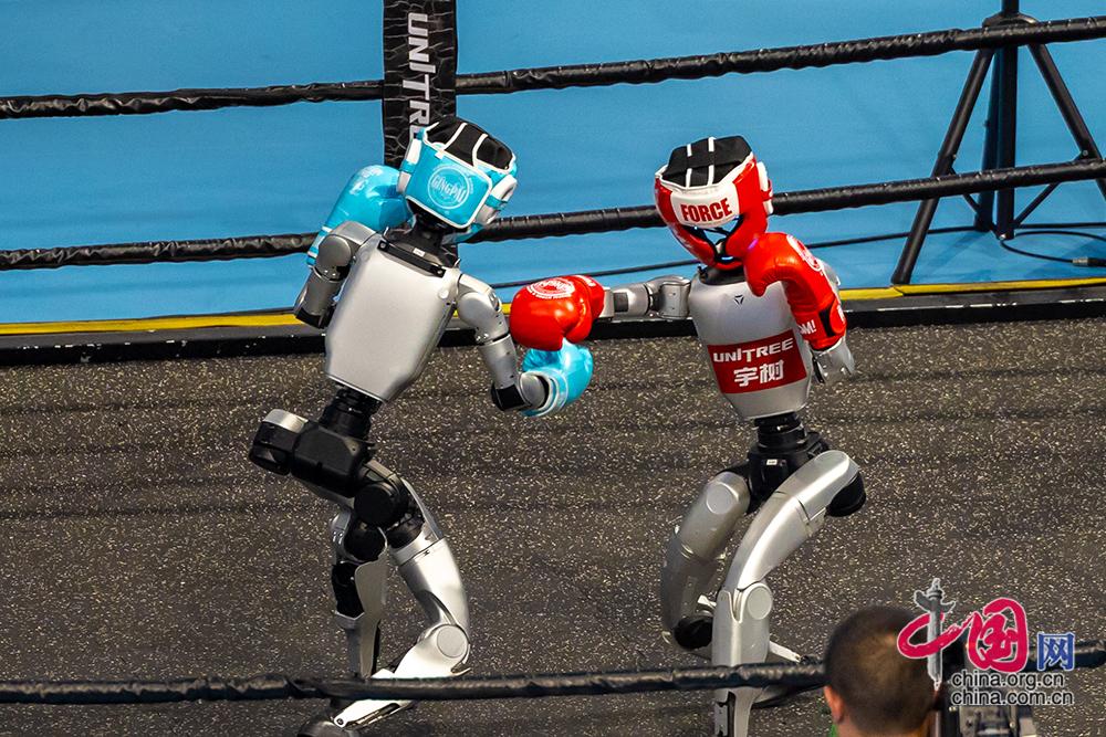 China Juegos Mundiales Robots Humanoides