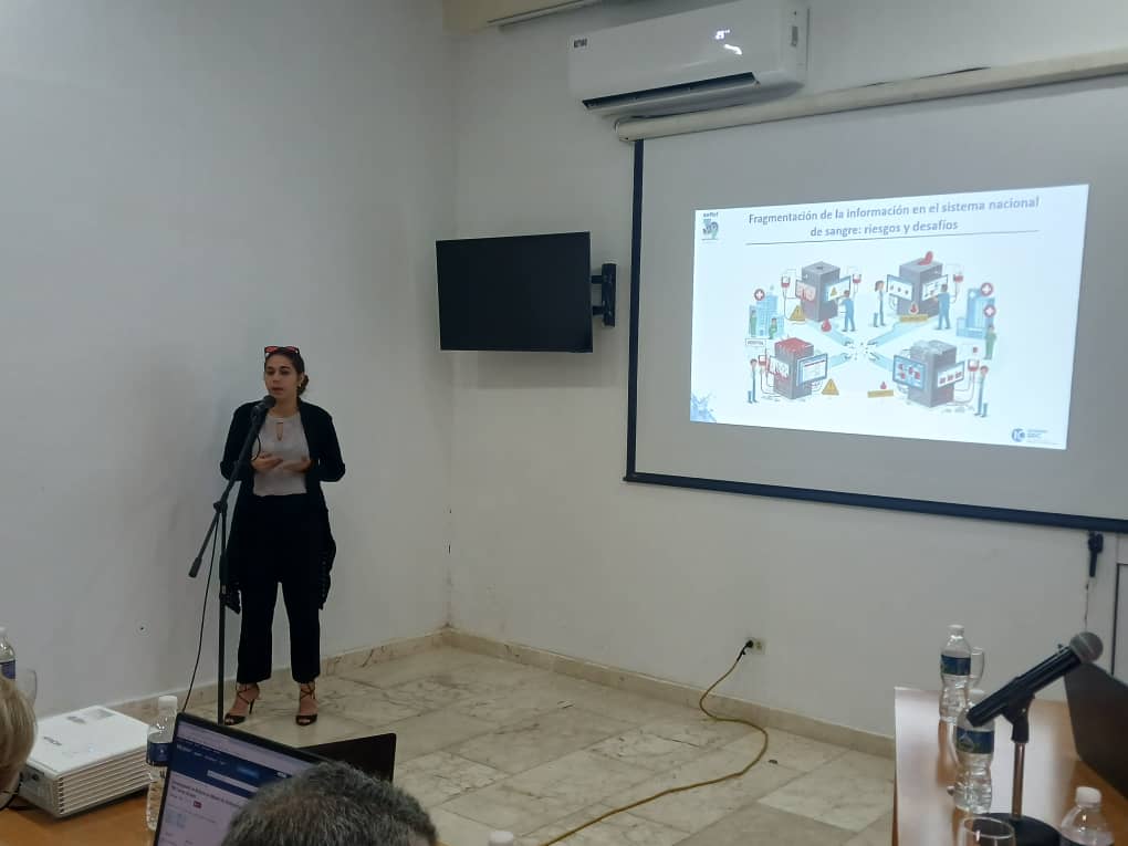 Ponencia: Galen banco de sangre: Gestión centralizada en la Nube para la salud cubana. Ponente: Laura Leandro Artiaga (Softel)