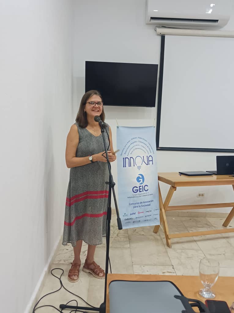 Ariadne Plasencia Castro, Presidenta del GEIC