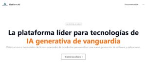 Plataformia inteligencia artificial