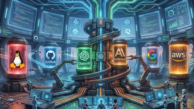 GitHub, Google, AWS y OpenAI